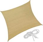 2dekans | tectake - Vierkante zonneluifel schaduwdoek -, Ophalen of Verzenden, Zo goed als nieuw