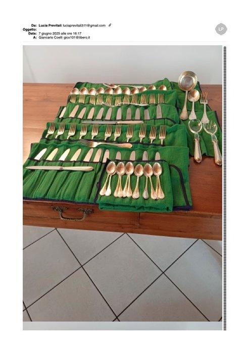 Bestekset (77) - .800 zilver, Antiek en Kunst, Antiek | Goud en Zilver