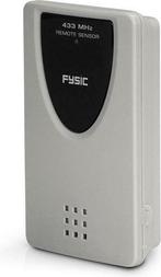 Fysic FKW-2200 Jumbo klok met weerstation (22.5 x 15) - Wekk, Verzenden, Zo goed als nieuw