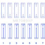 King Engine Bearings Volkswagen VR6 2.8L Performance Main, Ophalen of Verzenden, Nieuw