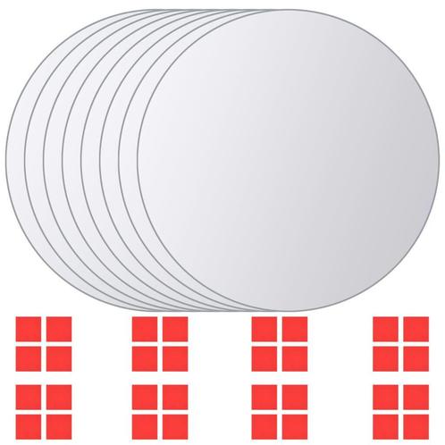 Spiegeltegels Rond 15cm - Perfect! Retourdeal - 62%, Huis en Inrichting, Woonaccessoires | Spiegels, Rond, Nieuw, Minder dan 100 cm