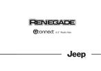 Jeep Renegade Uconnect Radio Nav 6.5 Handleiding 2015