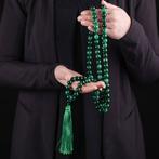 Birmese Jade Mala Halsketting – Elegantie en Traditie -