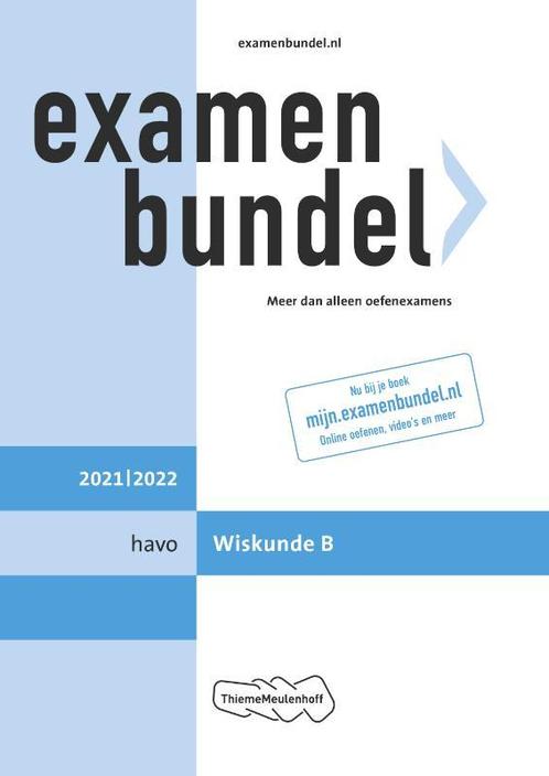 Examenbundel / havo Wiskunde B 2021/2022 9789006491685, Boeken, Schoolboeken, Gelezen, Verzenden