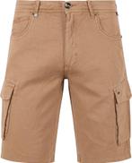 No Excess Cargo Short Linnen Beige maat 30 Heren, Verzenden, Nieuw, Beige, No Excess