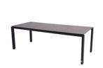 4 Seasons Outdoor Goa tafel met HPL blad dark grey 220 cm, Tuin en Terras, Tuinsets en Loungesets, Ophalen of Verzenden, Nieuw