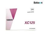 Instructie Boek Yamaha XC 125 BELUGA 1990-1995 (XC125 3TE), Verzenden, Gebruikt