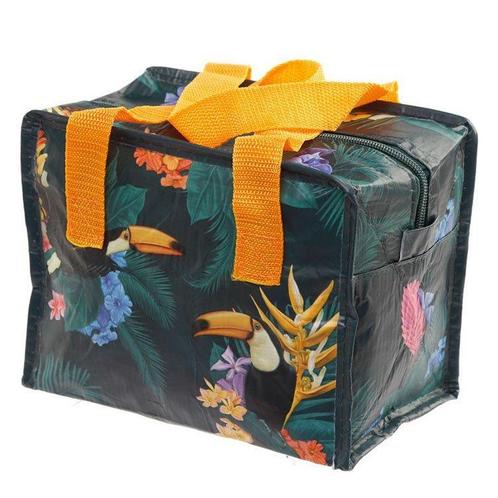 Lunchtas Toekan Party NIEUW, Sieraden, Tassen en Uiterlijk, Tassen | Schooltassen, Groen, Nieuw, Ophalen of Verzenden