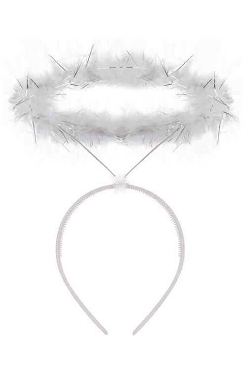 Haarbandgel Wit Halo Diadeem Aureool Engeltje Kerst Angel Wi, Kleding | Dames, Carnavalskleding en Feestkleding, Accessoires, Nieuw