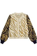 -50% Summum  Summum 7s5905-70012 knitted jacket jacquard vis, Kleding | Dames, Verzenden, Nieuw