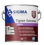 Sigma Tigron Extreme Satin - Kras en slijtvast - Grachten..., Nieuw, Ophalen of Verzenden, Verf, Minder dan 5 liter
