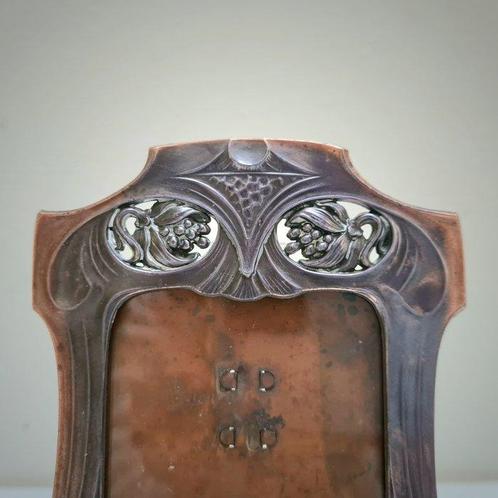 Fotolijst - Glas, Koper, Tin, Antiek en Kunst, Kunst | Designobjecten