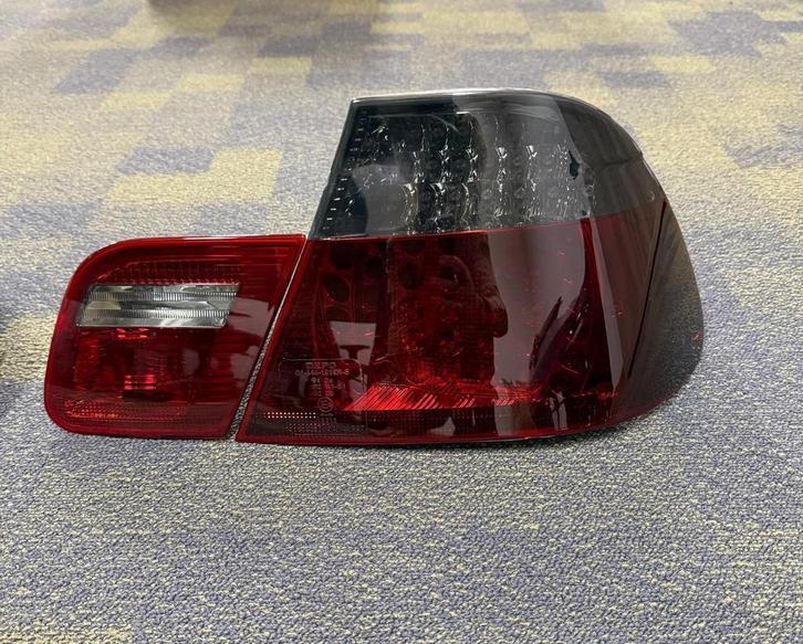 BMW E46 LED achterlichten rood/wit – Coupé 1999-2001, Auto-onderdelen, Verlichting, Nieuw, BMW