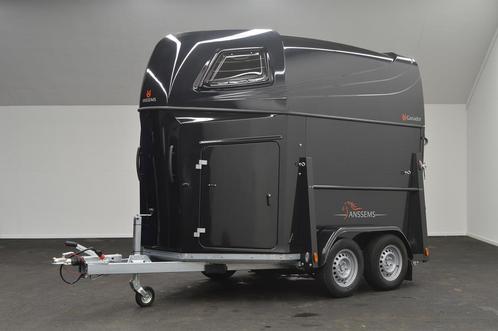 DEMO: Anssems PTH 2300 Ganador Zwart Paardentrailer, Dieren en Toebehoren, Paarden en Pony's | Trailers en Aanhangwagens, Ophalen