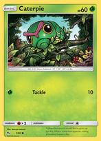 Caterpie 01/68 Hidden Fates, Hobby en Vrije tijd, Verzamelkaartspellen | Pokémon, Ophalen of Verzenden, Nieuw, Losse kaart, Foil