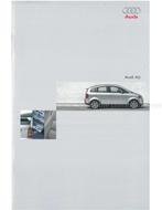 2003 AUDI A2 ACCESSOIRES BROCHURE NEDERLANDS, Boeken, Auto's | Folders en Tijdschriften, Nieuw, Audi, Author