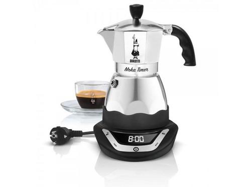Bialetti Easy Timer 6 - Elektrische percolator - 6, Witgoed en Apparatuur, Koffiezetapparaten, Zo goed als nieuw, Verzenden