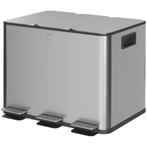 Prullenbak Met 3 X 20 L Compartimenten, Deodorant-deksel, Vi, Verzenden, Nieuw