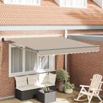 vidaXL Handmatige Uittrekbare Luifel Beige 350x250 cm, Verzenden, Nieuw