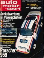 1984 AUTO MOTOR UND SPORT 26 DUITS, Nieuw, Author