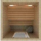 Zelfbouw Sauna 200 x 200 x 195 cm