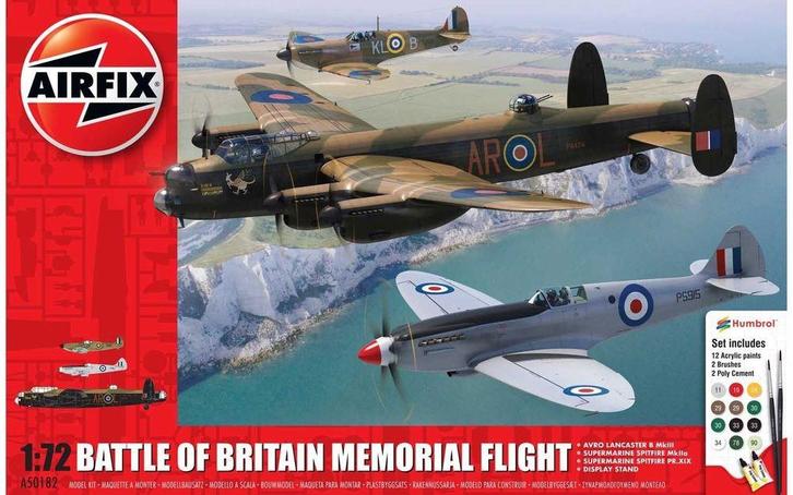Airfix A50182 Battle of Britain Memorial Flight Bouwpakket, Hobby en Vrije tijd, Modelbouw | Vliegtuigen en Helikopters, Nieuw