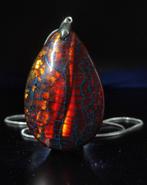Geweldig, heel mooi! Dragon Veins Agate 925 Silver Necklace,