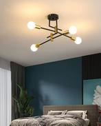 Industriële Kroonluchter – Vintage Sputnik Plafondlamp Ø70 4, Huis en Inrichting, Lampen | Plafondlampen, Verzenden, Nieuw