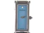 Gucci - 1500L Single Point Dia Blue Shell Dial - Zonder, Nieuw