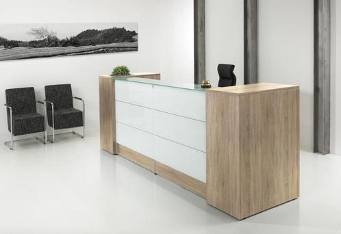 Entree Nieuw Receptieopstelling - Balie - Robson Eiken 288cm, Zakelijke goederen, Kantoor en Winkelinrichting | Kantoormeubilair en Inrichting