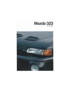 1992 MAZDA 323 GT-R 4WD BROCHURE DUITS, Boeken, Auto's | Folders en Tijdschriften, Nieuw, Mazda, Author