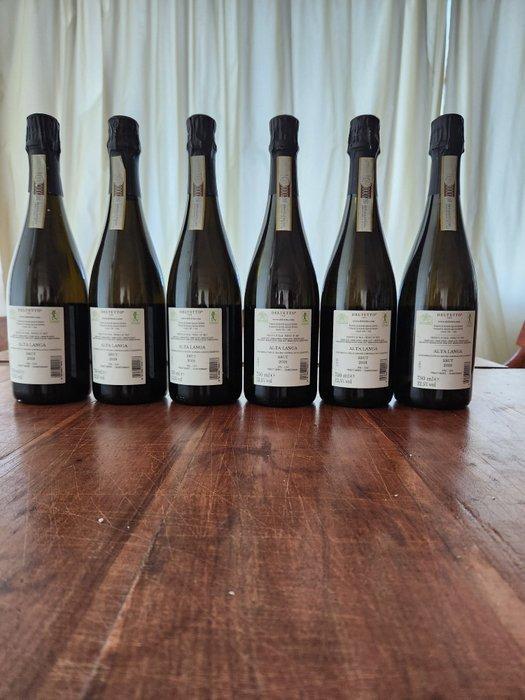 2018 Deltetto, Alta Langa Millesimato D.O.C.G. PN - CH Brut, Verzamelen, Wijnen