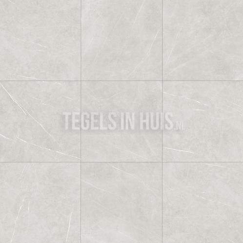 Vloertegel / wandtegel ticino stone smoke licht grijs mat, Doe-het-zelf en Verbouw, Tegels, Vloertegels, Nieuw, 10 m² of meer