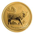 Gouden munt Lunar 2019 1/4 troy ounce, Verzenden