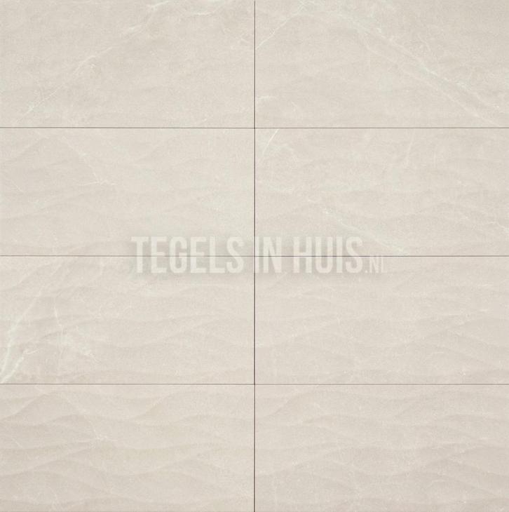 Wandtegel pietra bo decor beige mat 25x50 wandtegel, Doe-het-zelf en Verbouw, Tegels, Wandtegels, Nieuw, 10 m² of meer, Keramiek