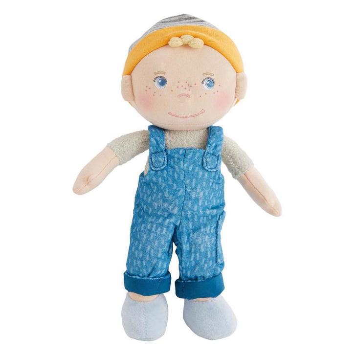 Nieuw Haba Knuffelpop Lasse, 25 cm, Kinderen en Baby's, Speelgoed | Poppen, Ophalen of Verzenden