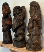 Nieznany Ludowy Artysta - sculptuur, Rzeby ludowe Trzech, Antiek en Kunst