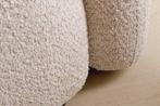 Moderne bank ART DECO 200cm beige Bouclé 3-zits bank incl., Huis en Inrichting, Ophalen of Verzenden, Nieuw