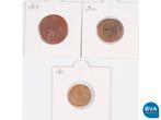 Online veiling: 3 Oude munten nederlands indie 1811-1817|