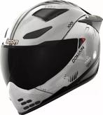 Icon Domain Future Proof Integraalhelm Zwart Zilver, Motoren, Kleding | Motorhelmen, Integraalhelm, S, Nieuw met kaartje, Overige merken