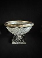 Schaal - Kristal - Zware kristallen schaal, Antiek en Kunst, Curiosa en Brocante