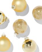 HEMA Kerstballen goud - 6 stuks, Diversen, Verzenden, Nieuw