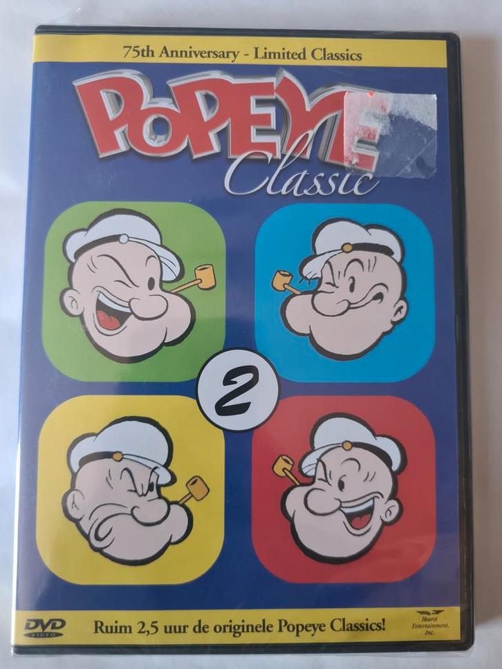 POPEYE CLASSIC 2 (IN SEAL) (DVD), Cd's en Dvd's, Dvd's | Overige Dvd's, Gebruikt, Verzenden