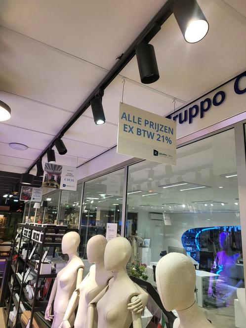 gebruikte verlichting winkel verlichting led spots, Zakelijke goederen, Kantoor en Winkelinrichting | Winkel en Inventaris, Ophalen