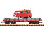 PIKO 38776 G-Autotransportwagen Weihnachten mit VW Kombi, Ophalen of Verzenden, Nieuw, Overige typen, Analoog