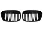 Dubbelspijls Nieren Grill Set Glans Zwart BMW X1 F48 B2413, Nieuw, Voor, BMW