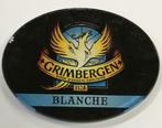 Occasion- Ovale taplens Grimbergen plat, Verzenden