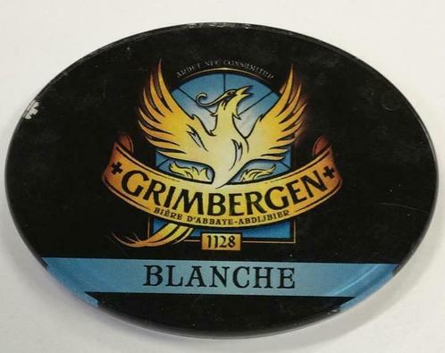 Occasion- Ovale taplens Grimbergen plat, Zakelijke goederen, Horeca | Overige, Verzenden