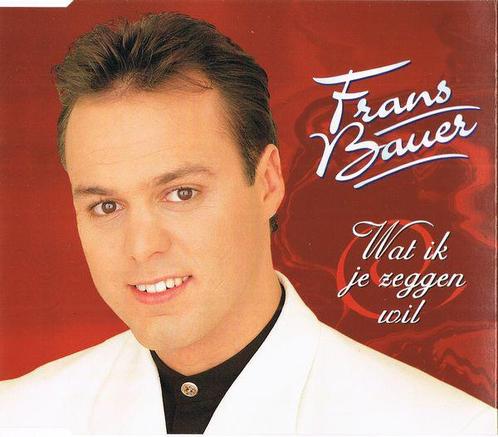 cd single - Frans Bauer - Wat Ik Je Zeggen Wil, Cd's en Dvd's, Cd Singles, Zo goed als nieuw, Verzenden