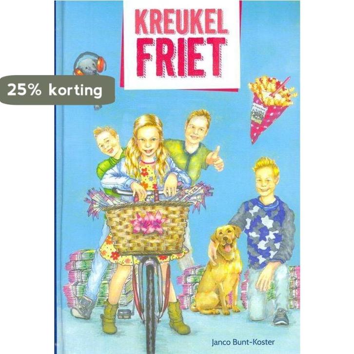 Bunt-Koster, Janco - Kreukelfriet 9789491586965, Boeken, Kinderboeken | Kleuters, Zo goed als nieuw, Verzenden